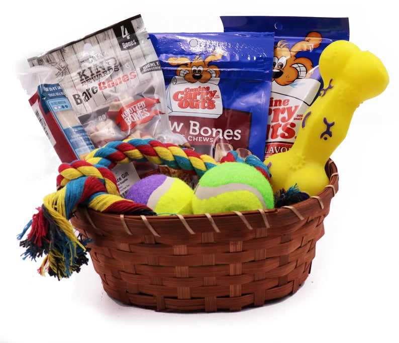 Dog Lovers Gift Basket